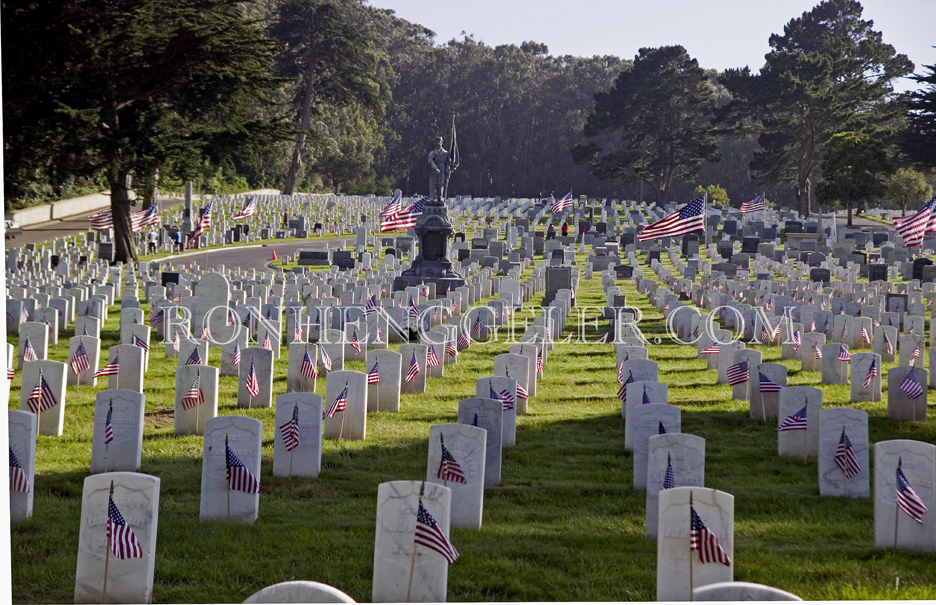 Cemetary at the Presidio in San Francisco